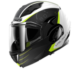 FF900 VALIANT II CODEX GLOSS WHITE BLACK - Flip Up Modular Helmet