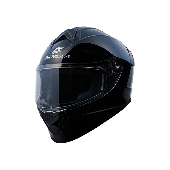 BILMOLA RAPID RS - FULL FACE HELMET - SOLID GLOSS BLACK