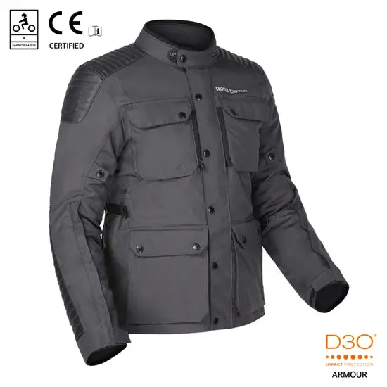 ROYAL ENFIELD KHARDUNGLA V2 JACKET-GREY