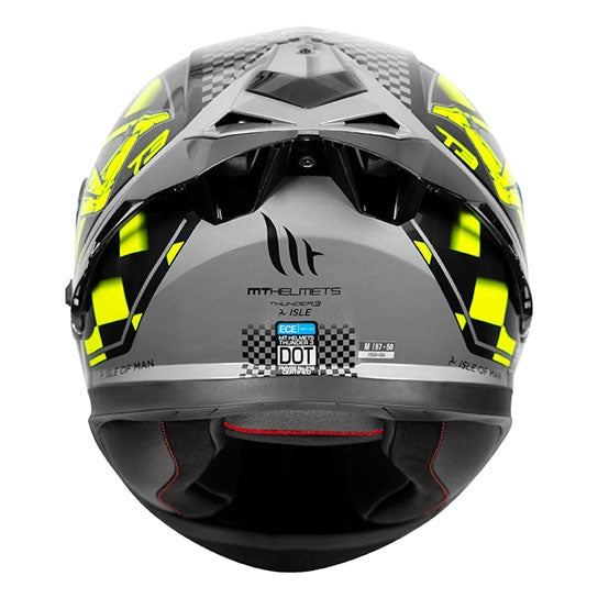 MT THUNDER3 PRO ISLE OF MAN FULL FACE HELMET