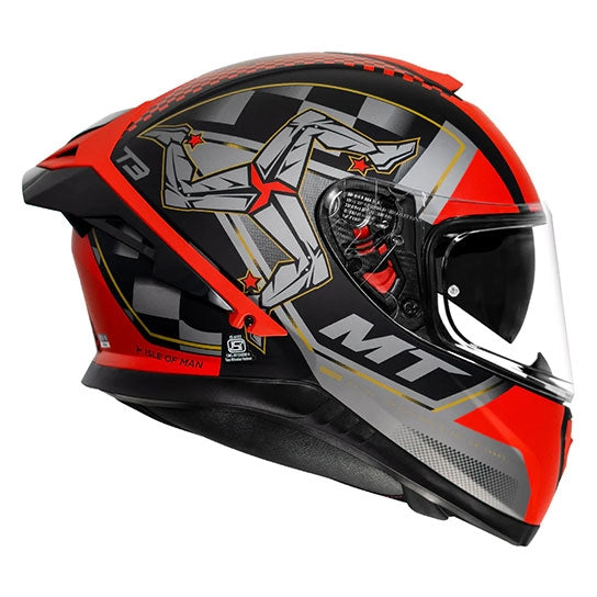 MT THUNDER3 PRO ISLE OF MAN FULL FACE HELMET