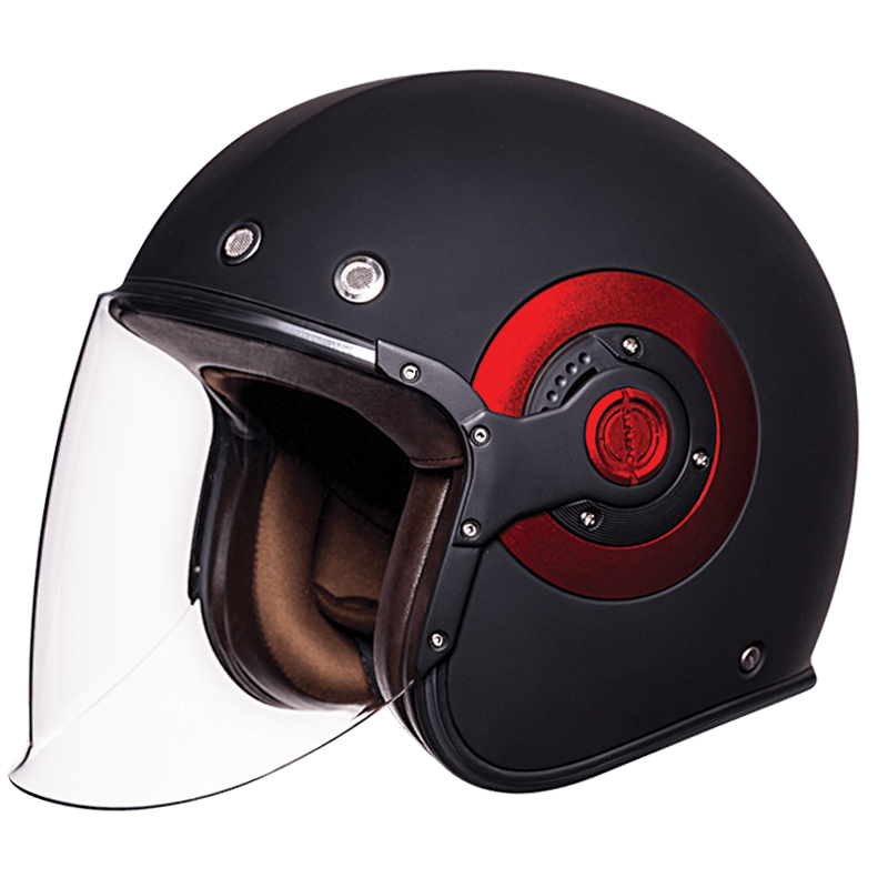 SMK RETRO JET SOLID OPEN FACE HELMET
